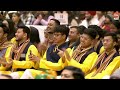 pm modi participates in viksit bharat young leaders dialogue 2025 at bharat mandapam