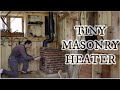 How to build a tiny masonry heater for the woodshop