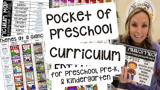 Pocket of Preschool Curriculum for Preschool, Pre-K, and Kindergarten