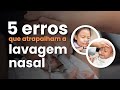 ERROS que você PODE ESTAR COMETENDO na LAVAGEM NASAL do seu BEBÊ! | Dra Jannuzzi