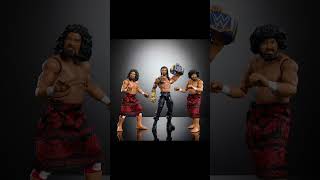 WWE Mattel Elite Collection Samoan Dynasty Box Set Afa , Sika And Roman Regins