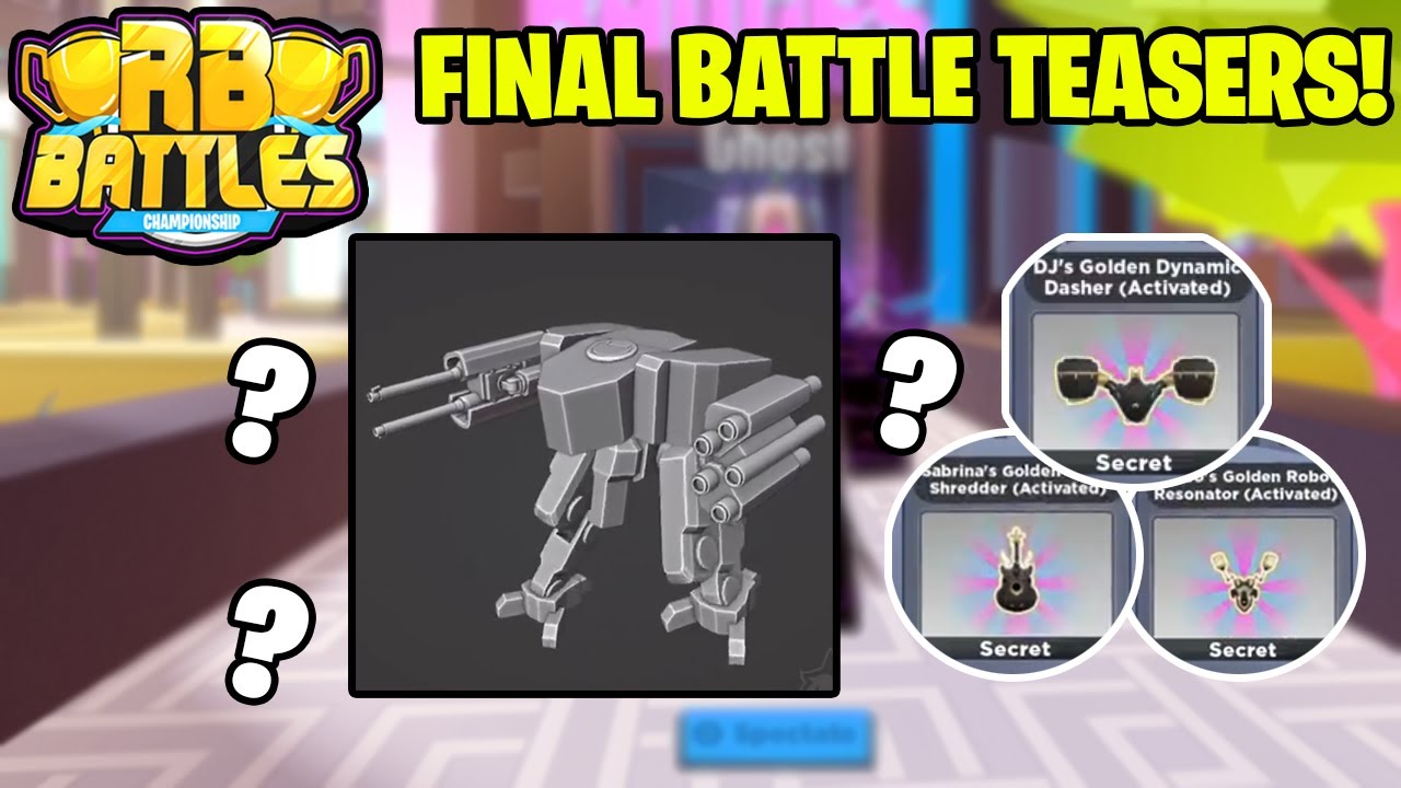 RB Battles Final Battle Teasers! (Roblox) - YouTube