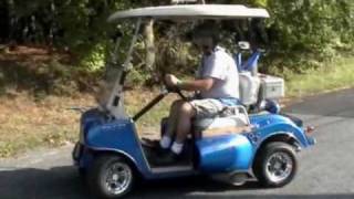 GolfJet Jet Turbine Powered Golf Cart