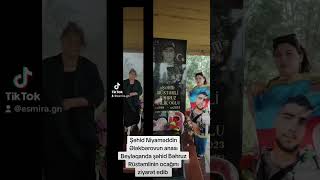 Şəhid Niyaməddinin anası Beyləqanda şəhid Bəhruzun ocağında