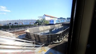 【台湾】 台北捷運 淡水信義線　圓山駅発車の車窓と車内　Taipei Metro Tamsui–Xinyi line Yuanshan Station　(2018.1)