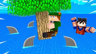 A ÁGUA SOBE A CADA 10 SEGUNDOS NO MINECRAFT!! SOBREVIVEMOS OU NOS AFOGAMOS?