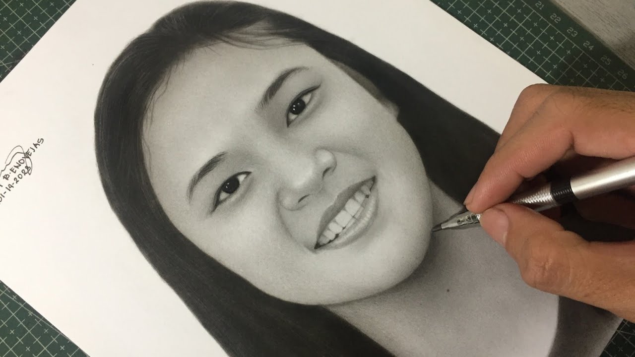 Commission Portrait Drawing Youtube