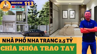 RẺ QUÁ MÀ - BÁN NHÀ NHA TRANG CHÌA KHÓA TRAO TAY, NHÀ 3 TẦNG BÀN GIAO FULL NỘI THẤT | HOÀNG GIANG TV