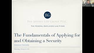 Security Clearance Fundamentals
