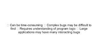 Debugging in Programming | Finding and Fixing Bugs Explained for Beginners