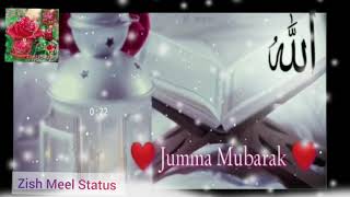 Latest Jumma Mubarak WhatsApp Status | Jumma Mubarak Status | Beautiful Naat Status | #JummaMubarak