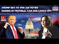 US Elections: Trump Defies Exit Polls, Projected to Win 210 Votes |Can Kamala Harris Catch Up? Watch