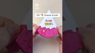 🍕DIY Pizza Shaped Kinder Joy#papercraft