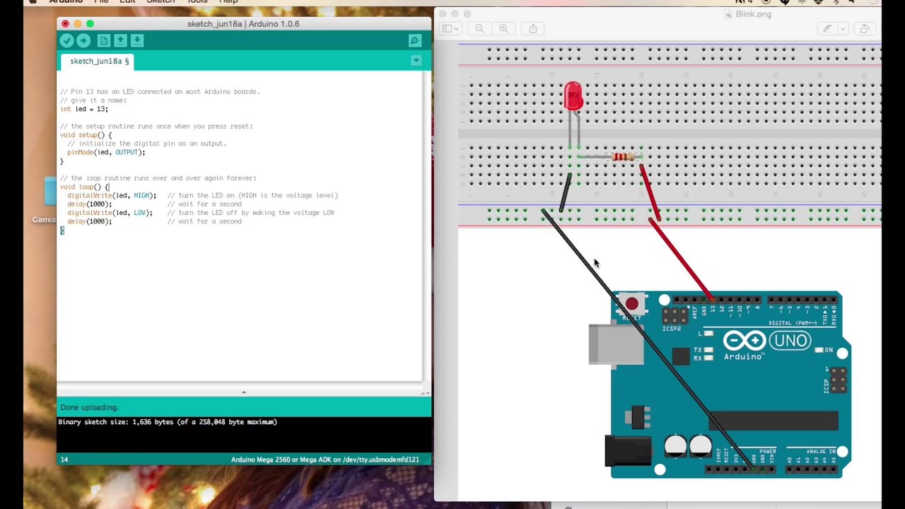 Arduino Blink Start Arduino Blink