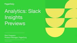 Slack Insights Previews