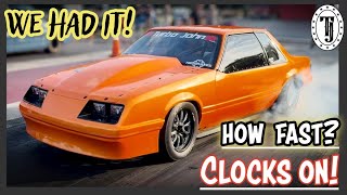 Clocks On, Just how FAST is it? #1 Qualifier at Coastal Plains Dragway!