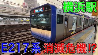 【JR横浜駅】次々やって来る‼︎列車発着シーンまとめ東海道線・横須賀線・京浜東北線・京急（2024.9.1）