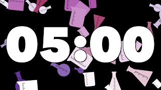 5 Minute Timer: Animated Science Themed Timer