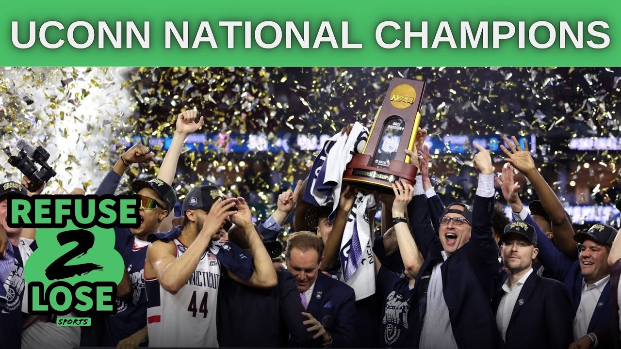 UConn Captures Their 5th National Championship! - YouTube