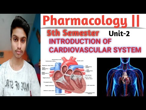 Introduction Of Cardiovascular System | B.Pharm | 5th Semester | Drugs ...