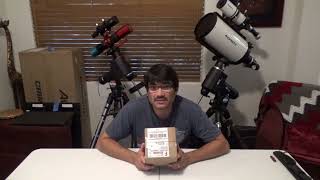 ZWO ASI178MC unboxing \u0026 planetary first light with my Orion 150mm Maksutov-Cassegrain telescope.