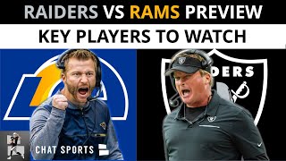 Raiders vs Rams: Preseason Preview, NFL Analysis & Key Las Vegas Raiders To Watch In Los Angeles