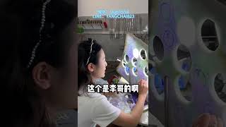 （4）拿下 春彩洞洞板 !看美麗如何大展身手，畫完一條又一條!讓李哥成功坐不住了#翡翠 #翡翠手鐲 #戴美麗手鐲