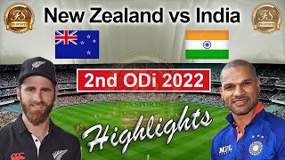 India Vs New Zealand Highlights 2nd ODi 2022 | IND Vs NZ 2nd ODI Highlights 2022 | FS Sports