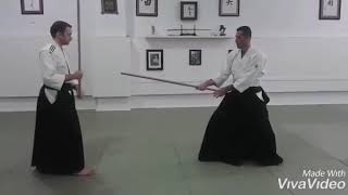 Aikido kisei..... Jo training take the center.....