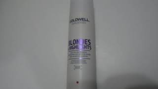 Goldwell Dual Senses Blondes \u0026 Highlights Anti Brassiness Shampoo For Luminous Blonde \u0026 Highlighted