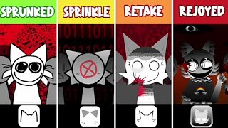 Incredibox Sprunki WENDA ALL SOUNDS - Sprunked VS Sprinkle VS Retake VS Rejoyed