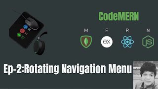 Rotating Navigation Menu Using HTML, CSS & JavaScript | (Content And Circle Styling)