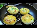 न भिगोना न पीसना 5min मे घोलो और झटपट बना लो नई तरह का कुरकुरा मजेदार नाश्ता instant nashta recipe