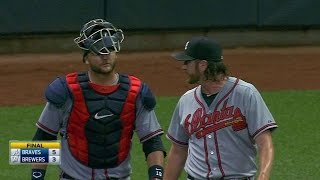 ATL@MIL: Grilli retires Lucroy to earn the save