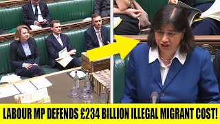 MPs FURIOUS as Minister Defends £234 BILLION Migrant Costs Over UK Taxpayers!