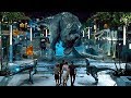 Raptors vs Indominus Rex Scene - Jurassic World (2015) Movie Clip HD