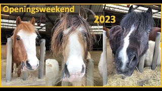 De eerste foto's van OPENINGSWEEKEND 2023 ♥ Ponyparkcity - Giant Stable !!