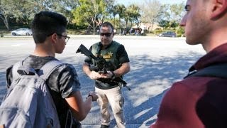 Armed security outside of schools?