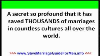 For Men: ✅ Save Marriage stop divorce without marriage counseling
