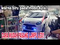 cara mudah pasang lampu LED tambahan pada mobil Ayla ll lampu biru 6 mata @kvm modifikasi