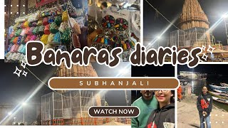 Banaras dashaswamev ghat aur banaras ki famous market #subhanjali #trendingshorts