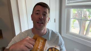 AshaPops Popped Water Lily Seeds Tumeric Garlic Taste Test