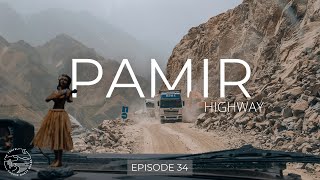 PAMIR HIGHWAY with our offroad camper along the afghan border #overlanding #tajikistan #toyotahilux