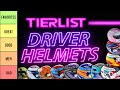 2021 Formula 1 Driver Helmets Tier List