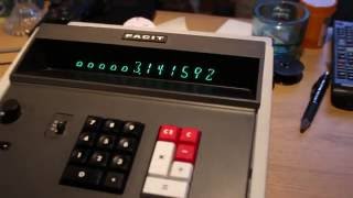 Facit 1126 - Early Digital Calculator
