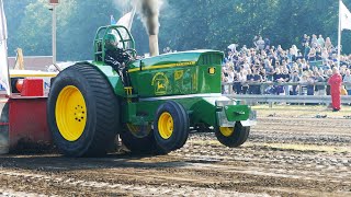 Farmstock 3600kg at 5. DM 2022 \u0026 Eurocup on Brande Pulling Arena | Great Tractor Pulling Action