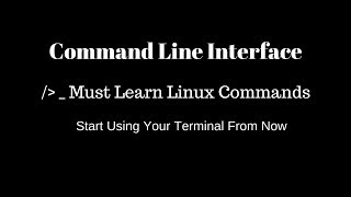 Command Line Interface (CLI) For Beginners in Bangla