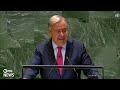 watch un secretary general antónio guterres addresses 2024 un general assembly