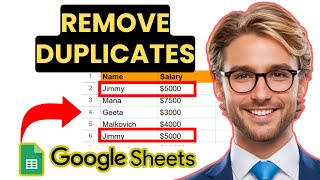 How to Remove Duplicates in Google Sheets (Easy Method!) (2025)