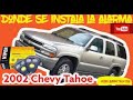 Dónde Tienes que conectar la alarma 2002 Chevy Tahoe